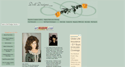 Desktop Screenshot of dolldesigns.com